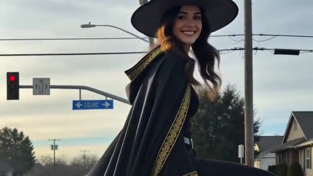 How to Make a 'Caught on Camera' Witch Crossing Video with AI