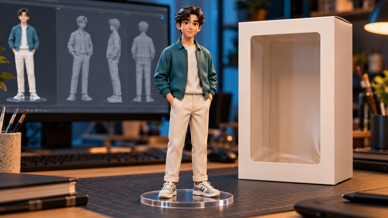 How to Turn Yourself into a 3D Figurine with AI