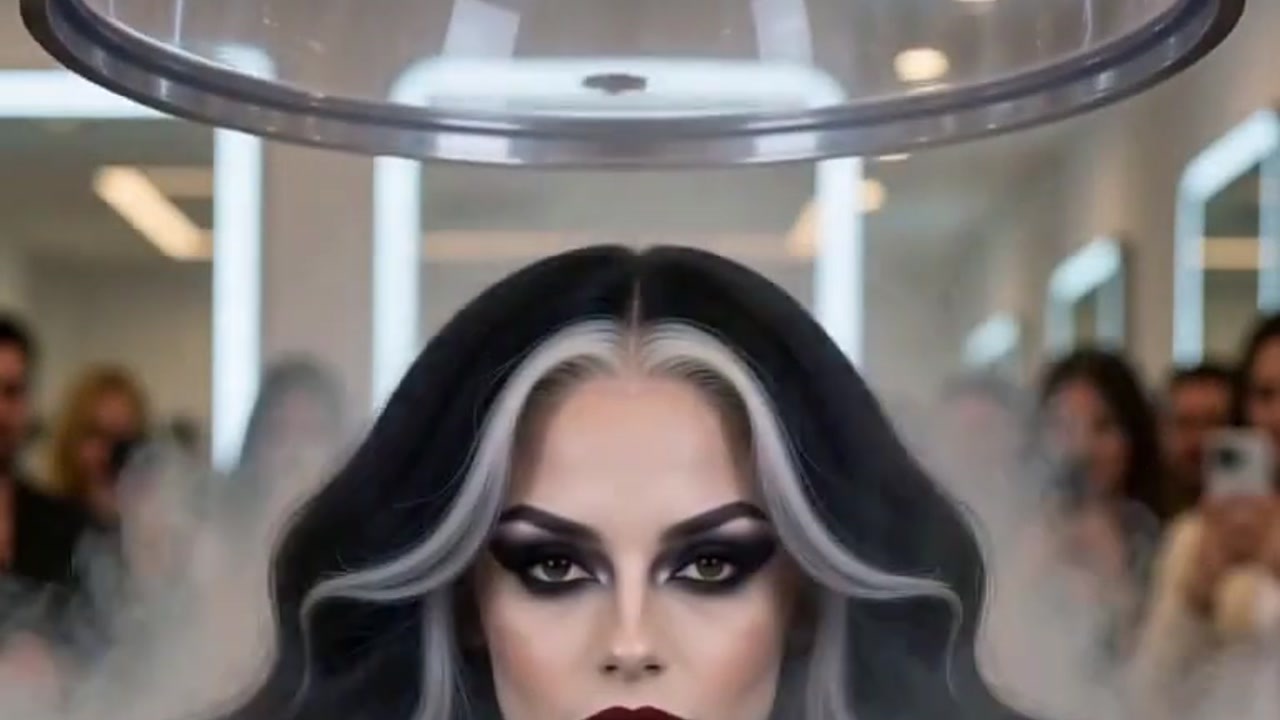 How to Make a Salon-to-Vampire Transformation Video with AI