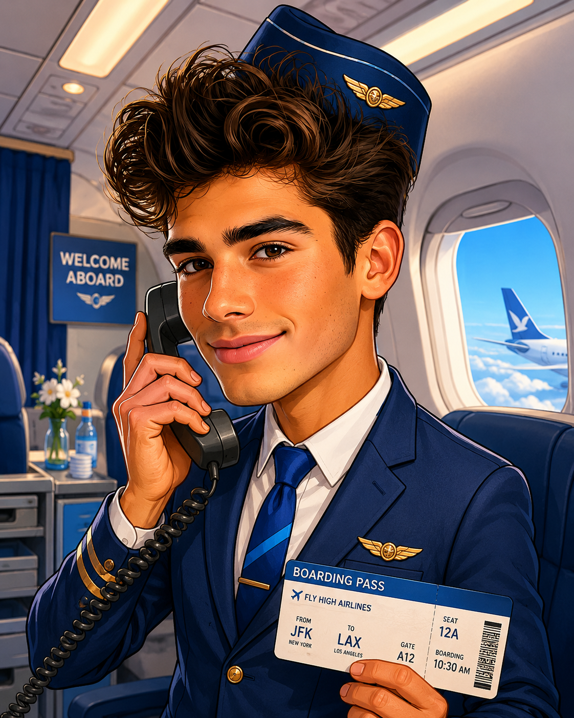 Comissária de Bordo✈️